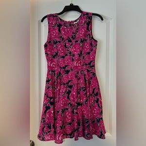 Maison Jules Floral Dress Sz S